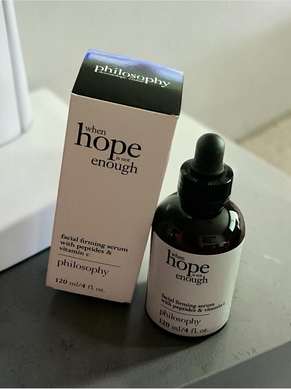 Philosophy When Hope Is Not Enough Facial Firming Serum 4 Oz.